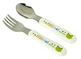 イエロースタジオ HUG me! スプーン＆フォークセット カエル 50131