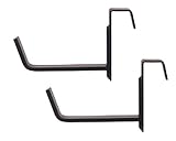 B.S額受長押掛け 60mm 黒 2個入 2029-A fukui