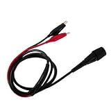 ノーブランド品 同軸ケーブル BNC⇔ミノムシクリップ(2極) LA06003