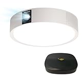 Aladdin X2 Light ワイヤレス HDMI コネクター2 セット Wi-Fi6対応 アラジン エックス 2 プラス プロジェクター 700 ANSIルーメン 天井照明 LEDシーリングライト スピーカー テレビ フルHD 家庭用 映画 ホームシアター 短焦点 スマホ対応 bluetoot