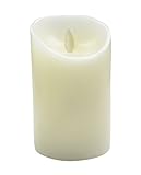 R-STYLE 蝋で作られていてリアル 火 を使わないので 安全 風 がなくても ゆらめき を 再現 LED キャンドル ライト セット (12.5cm)