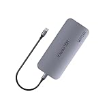 日本の中小企業 iPhone15 Plus Pro Max対応 12in1 Type-c 多機能ハブ ドッキングステーション typec typea ハブ PD 急速充電 LAN接続 4K対応 USB 3.2 GEN2 USB 10G HDMI 4K60hz SD/TF PD100W