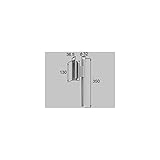 LIXIL メンテナンス部品 リビング建材用部品 引戸 引手 後付BH 片側バーハンドル ファインシルバーW[MZTWBJS51] *製品色・形状等仕様変更になる場合があります*