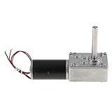 D DOLITY DC ギアモータ 　ターボ ウォーム ギアボックス　可逆性　　　　 - 12rpm