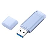 エレコム USBメモリ 64GB USB3.2(Gen1) キャップ式 アルミ素材 ブルー MF-RCU3064GBU