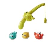 Hrzisda お風呂 おもちゃ 知育玩具 1歳2歳3歳4歳5歳 魚釣り 水遊び ゲーム フィッシングゲーム プール 磁気釣り 釣り遊び プレイ 男の子 女の子 誕生日プレゼント (釣りダルマ【3本入り+釣り針】です。)