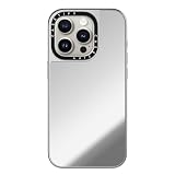 CASETiFY ミラー iPhone 15 Pro ケース [鏡面(スマホカバー) / MagSafe対応/指紋防止] - シルバー (シルバーバンパー)