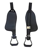 CHALLENGER ホースウェスタン プレーン ブラック 合成レザー 交換用 コーデュラサドルフェンダー 5240BK