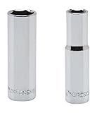 Crescent CDDS18 1/4 Drive, 11mm Deep Socket - 6 Point by Crescent