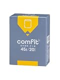 ジャパックス(JAPACK'S) Comfit コンパクトBOXポリ袋 (平) 45L 20枚入 縦80㎝×横65㎝×厚み0.015mm 白半透明 MUH45