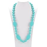 Consider It Maid Silicone Teething Necklace for Mom to Wear - FREE E-BOOK - BPA FREE and FDA Approve