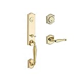Baldwin DCNEWXDECRTAR003 Reserve Double Cylinder Handleset New Hampshire x Decorative with Tradition