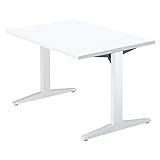 プラス　会議テーブル　STAGEO　テーブル長方形　ST-120TR　ホワイト