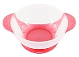 (キッズ　ハウス)KIDS HOUSE 　ベビー用ボウル　こぼれ防止　吸着ボウル　 (ピンク)