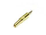 金メッキ3.5mmステレオミニプラグ (STEREO PLUG TYPE B)