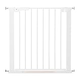 BabyDan Premier Pressure Gate White (28.9"36.7") [並行輸入品]