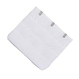 (ビグッド)Bigood ジャー延長 調整ホック アンダー補助 3段 20枚セット マタニティ ブラホック 脇肉スッキリ ホワイト