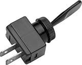 Sierra International tg21140 50 Amp Heavy Duty on-off SPSTトグルスイッチwithメッキプラスチックハンドル&メタルコア、クロム