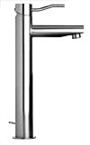 Aqua真鍮Tall洗面所単一穴蛇口1020tt Tigerブロンズ