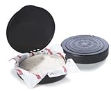 Carlisle 71003 7ブラックHinged Tortillaサーバーbyカーライル