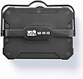 WAQ LEDランタン 2 暖色 電球色 昼光色 USB充電式 (1650ルーメン/13400mah/連続点灯24時間/PSE) 防水 LED LANTERN2 WAQ-LL02 (BLACK(ブラック))