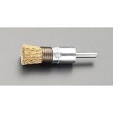 エスコ １８mm／６．０mm軸軸付ブラシ（エンド型スチール製） EA819BT-7