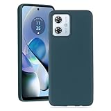 【 Agaiy 】ケース Motorola MOTO G64 5G/MOTO G64Y 5G 用 耐衝撃 シリコン カバー 軽量 薄型 柔軟 モトローラ モトG64 5G ケース シリコン 軽量 ストラップホール付き 全面保護 スマホケース 傷つき防止 落下防止moto g64 5g カバー (ダークナイトグリーン)