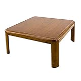 こたつテーブル継脚式　80㎝正方形　手元コントローラー付　ブラウン　MYK-T80BR