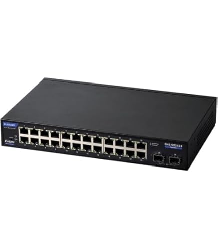ELECOM エレコム スイッチングハブ (EHB-SG2C08-PL) レイヤー2 Giga対応 PoE Webスマートスイッチ - EHB-SG2C08-PL
