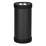 【BLKP】 パール金属 真空断熱 保冷 缶ホルダー 缶クーラー タンブラーにもなる 2WAYタイプ 500ml缶用 アウトドア BLKP ブラック 黒 D-5721