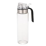 シービージャパン オイルボトル 450ml 耐熱ガラス 液だれしにくい ステンレス注ぎ口 調味料入れ 酸化しにくい フタ付き atomico