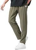 [アウトドアプロダクツ] イージーパンツ メンズ ズボン ボトム 接触冷感 ストレッチ オリーブ LL