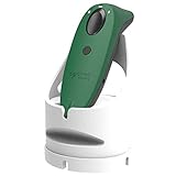 Bluetooth 1D/2Dバーコードスキャナー（S740) ＋充電ドック（白色） (グリーン)