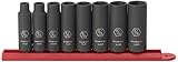 GearWrench 849158 Pc. 0.38 in. Drive Impact Deep Socket Set SAE