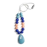 NATURAL BABY TEETHING NECKLACE For Mom Chewables Beads TEETHER TOY Perfect For Babies's Sore Gum Soo