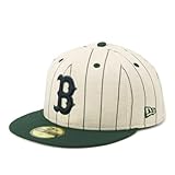 [ニューエラ] キャップ 59FIFTY オートミール BOSオートミール 8 5950 BOSRED OATMEAL HEATHER DGRN