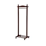 木製ハンガーラック　（キャスター付き）　ＳＩｓｉＶＲ88713722ＢＲｉｓ