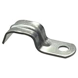 Halex 26212 50 Count 3/16-Inch Steel Midget One-Hole Strap by Halex
