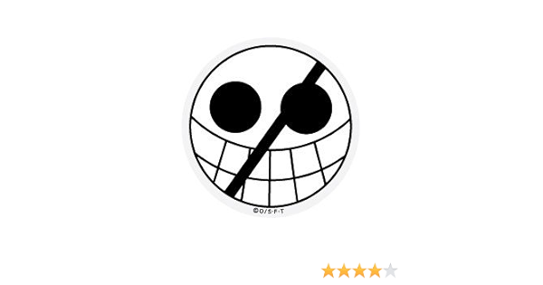Amazon Ops 84 ドフラミンゴ海賊旗 One Piece ワンピース パンソンワークスコラボステッカー ミニステッカー ワンピース公式グッズ アニメ 萌えグッズ 通販