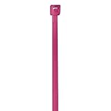 Aviditi CT422L Nylon Cable Tie, 4 Length x 3/32 Width, Fluorescent Pink (Case of 1000) by Aviditi