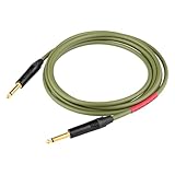 KAMINARI GUITARS ギターシールド Electric Bass Cable2 3m 鶯[Moss Green] K-BC2-3SS
