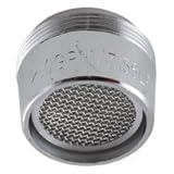 Ldr 500 2120オスエアレーター – Fits内側ねじ付き蛇口Spouts、15 / 16インチ、クローム