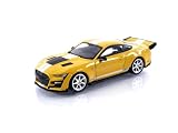 TrueScale Miniatures MINI GT 1/64 シェルビー GT500 ドラゴンスネーク コンセプト イエロー (左ハンドル) 完成品
