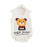 夏のベビーキッズボーイズガールズシャムトライアングルTlagsロンパースベア