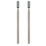 プロクソン(PROXXON) 軸付き砥石2本 【棒型2.8mm 軸径2.35mm GC砥石150番】 No.26773