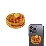 スマホリング おしゃれ 各種他対応 トーストです HOTCAKE Latte コーヒー牛乳です パンです ラテです スマホリング かわいい アクリル スマホケース スマホ小物 スマホ グリップトック グリップトーク & スマホグリップ ホールドリング 落下防止 かわいい (ワッフルです)