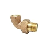 Red-White Valve 12RW9150 Radiator Union Elbow Threaded, 1/2 by Red-White Valve