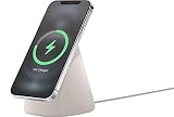 【elago】 MagSafe スタンド iPhone 各種対応 シリコン 製 MagSafe充電器 用 卓上スタンド ケーブル 収納 付 マグセーフ スマホスタンド 卓上 充電台 [ 各種 アイフォン/スマホ/スマートフォン 対応 ] MS1 CHARGING STAND ストーン