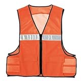 メッシュベスト カラー:063オレンジ サイズ:3L