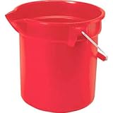 ラバーメイド ブルートバケツS・レッド 9.5L 2963RED